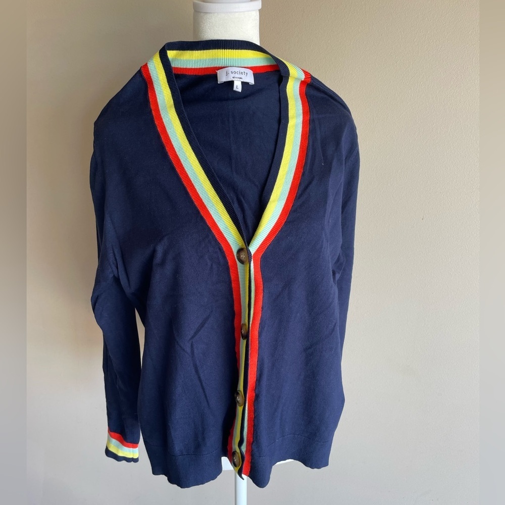 Women's J.Society Cardigan Sweater - Sz. L